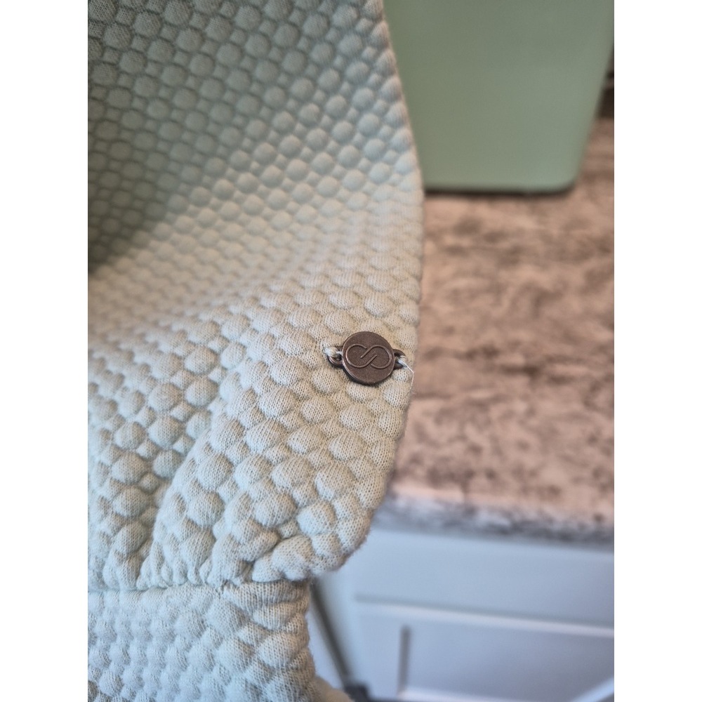 CALIA Textured Pullover Hoodie Sage Green Women's Sz S - Picture 5 of 7
